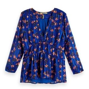Scotch & Soda Cherry Blossom Blouse